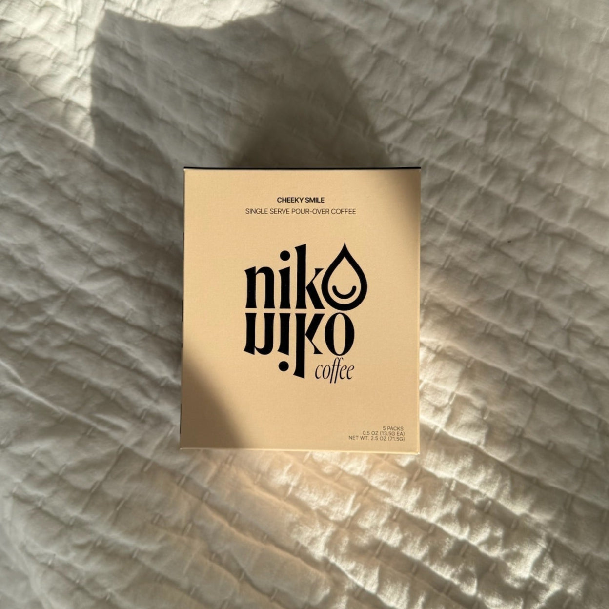 CHEEKY SMILE | SINGLE SERVE POUR-OVER COFFEE