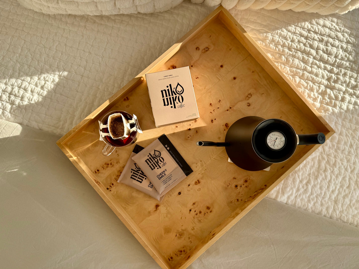 CHEEKY SMILE | SINGLE SERVE POUR-OVER COFFEE